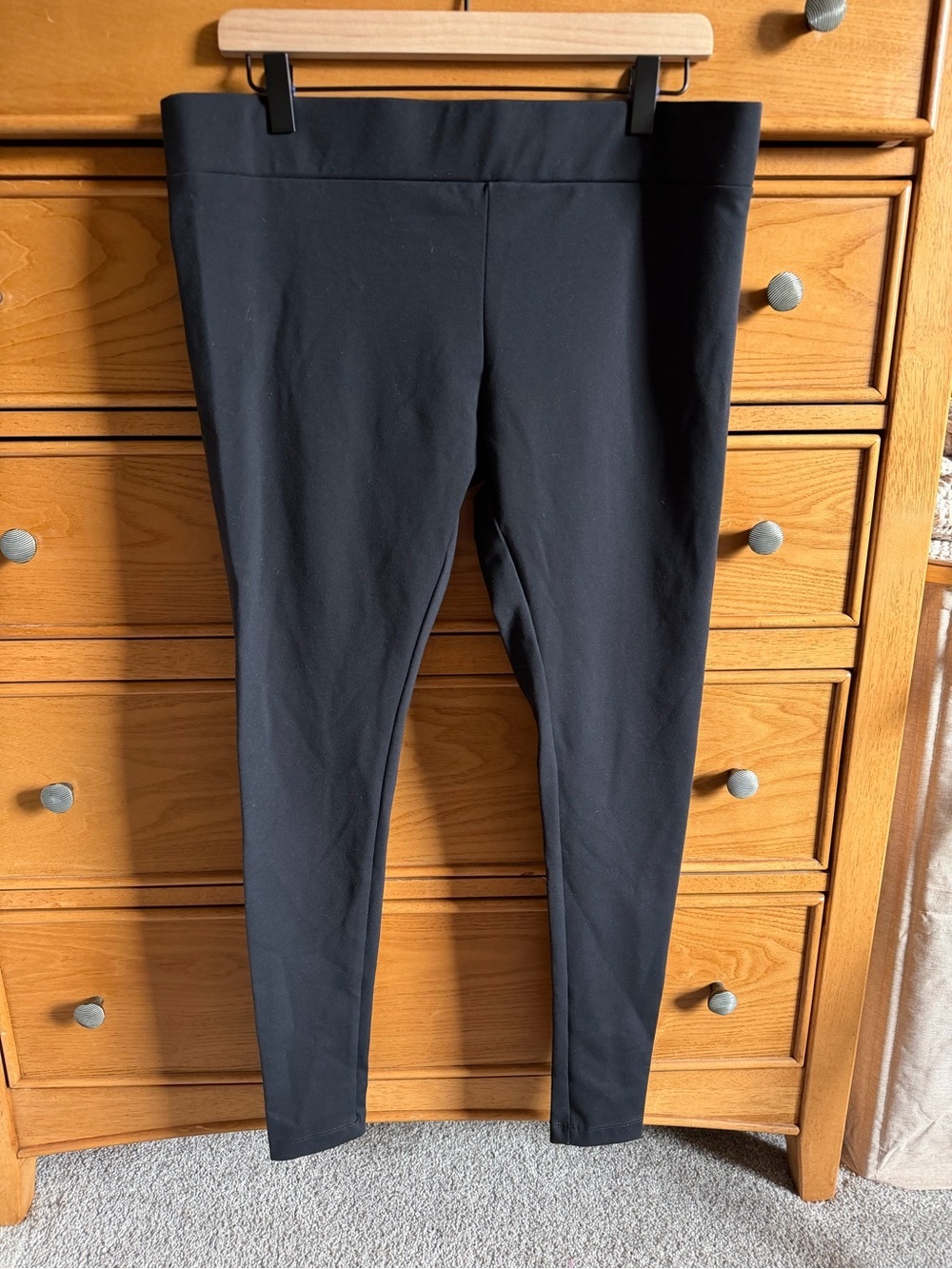 NEW Matty M The Matty Leggings Womens Size XL Black Athleisure Activewear Gym
